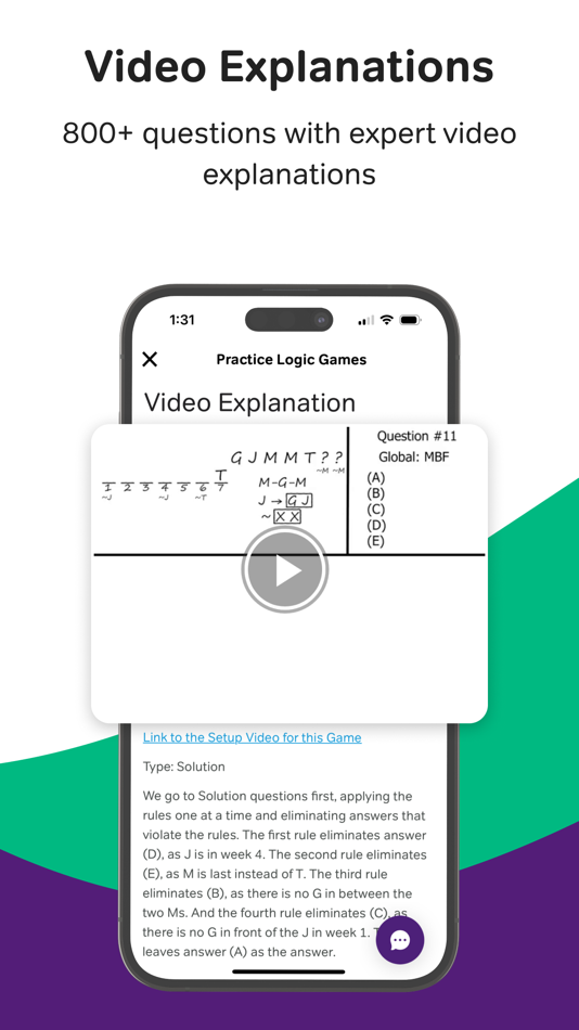 #3. LSAT Prep & Practice - Magoosh (iOS) 게시자: Magoosh