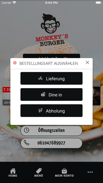 Monkey‘s Burger Screenshot