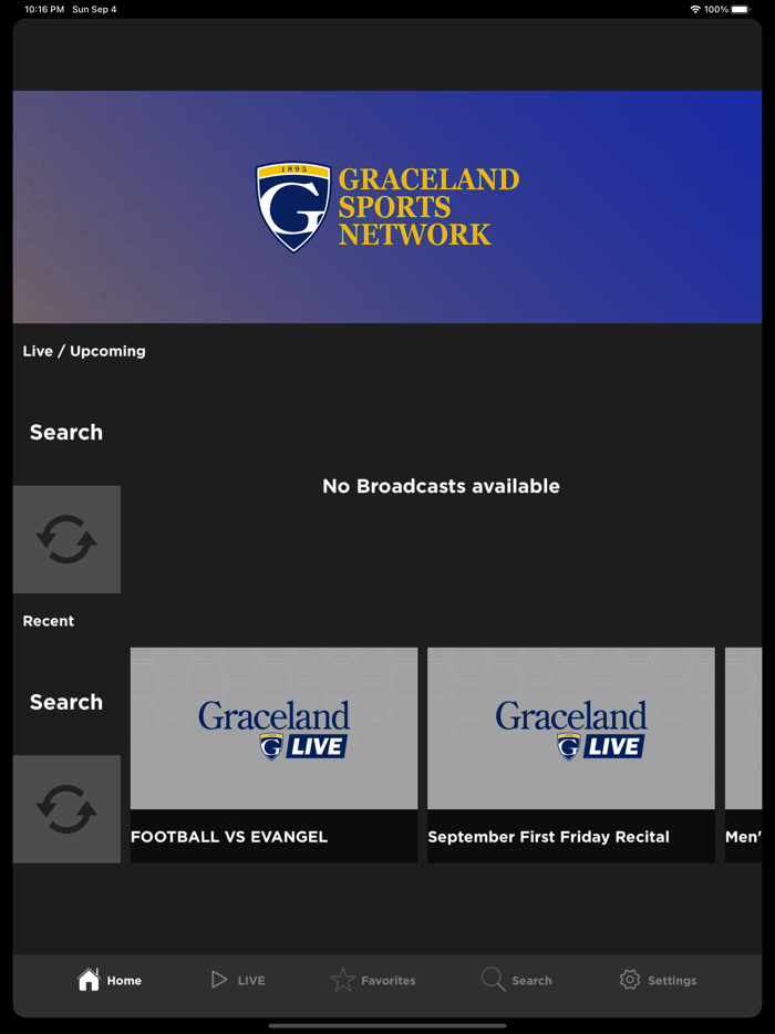 Graceland Sports Network