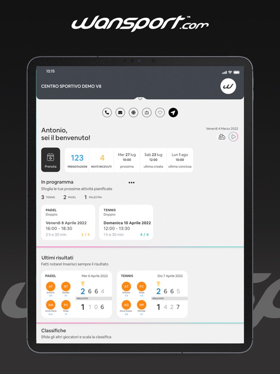 Screenshot #4 pour Circolo Tennis Albinea