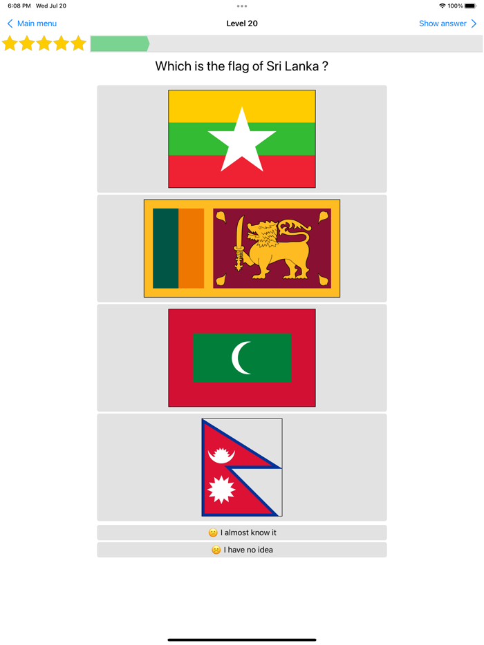 Flags Quiz