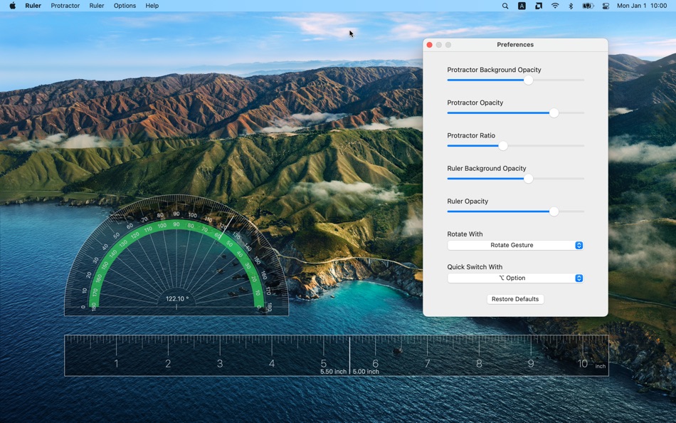 #2. Ruler - Easy & Powerful (macOS) 게시자: Zhenyu Jin
