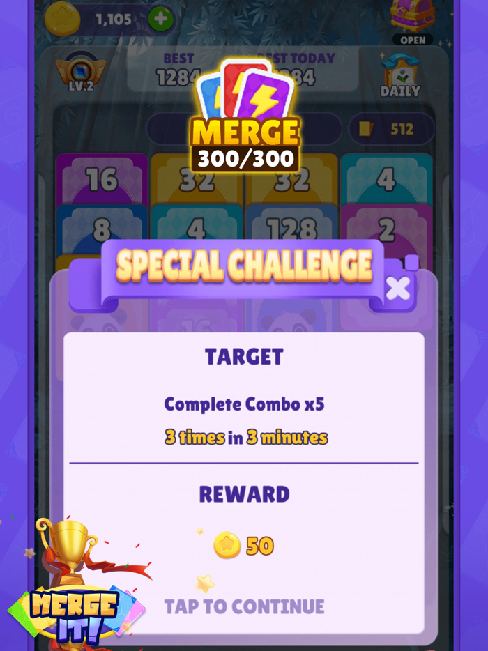 Merge it-2048 Puzzle Game