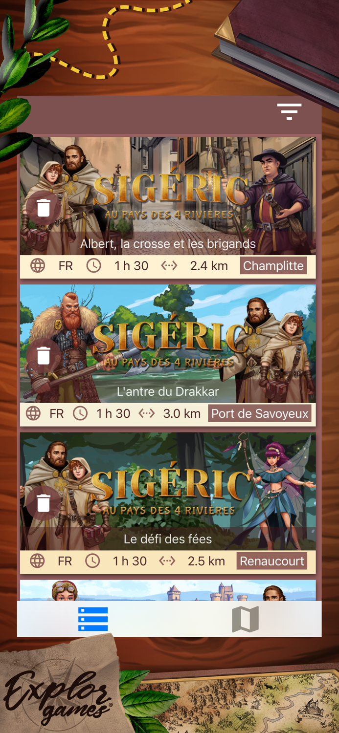 Sigéric au pays des 4 rivières