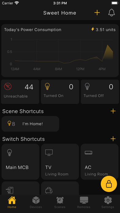 Halomax Smart Home Screenshot