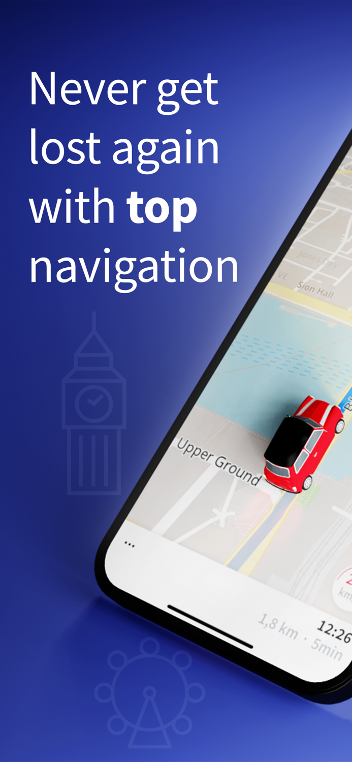 Sat Nav Maps GPS and Traffic