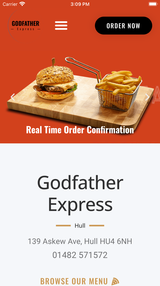 #1. Godfather Express - Hull (iOS) Podle: MealDash