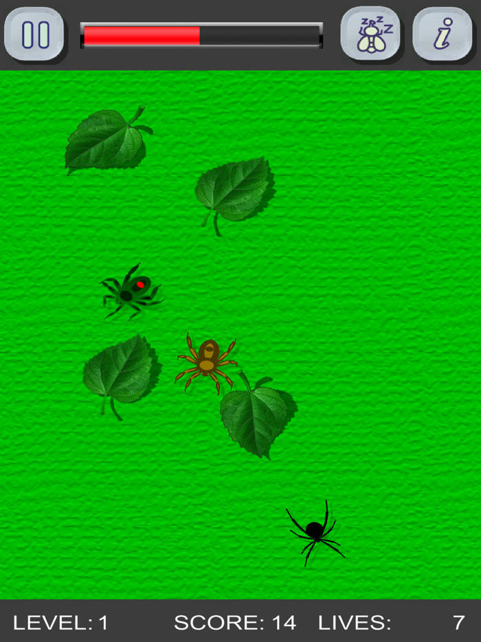 Kill the spiders. Black Widow