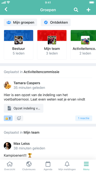 Rugby Nederland Screenshot