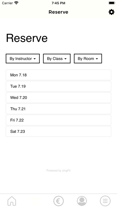 DRIVE Fitness Studio Screenshot