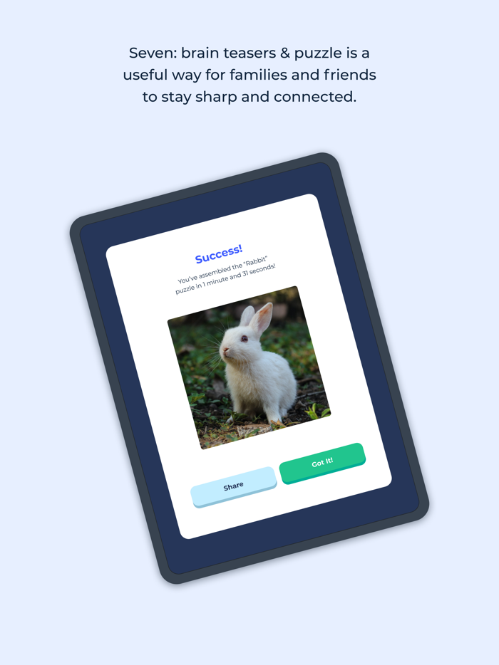 Seven – brain teasers and puzzle