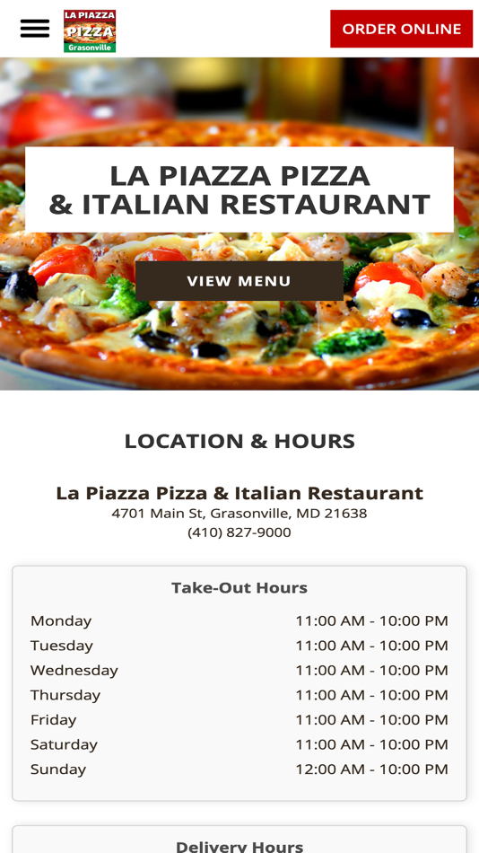 La Piazza Pizza - 1.0 - (iOS)