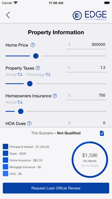 Edge Home Finance Screenshot