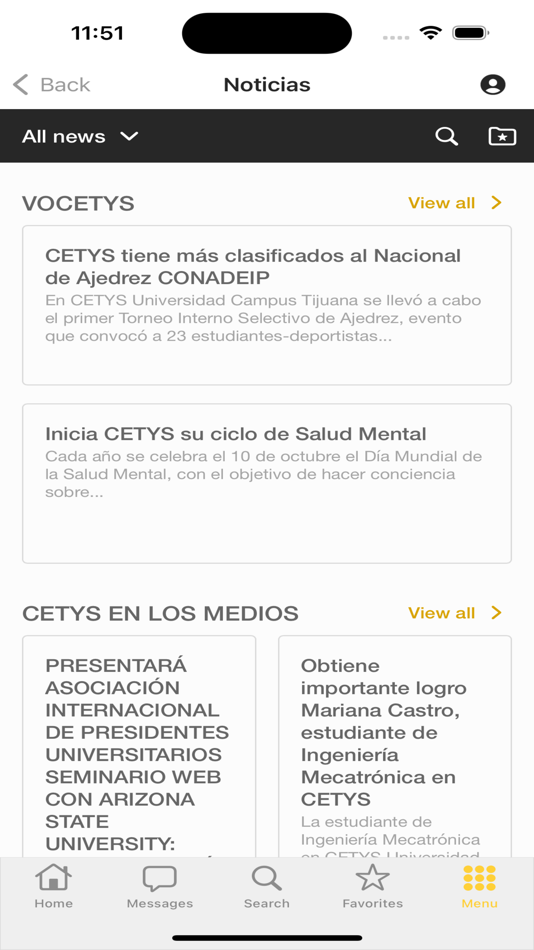 #4. CETYS (iOS) 由: Instituto Educativo del Noroeste, A.C.