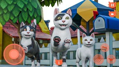 かわいい猫のペット シミュレーター ゲームのおすすめ画像1