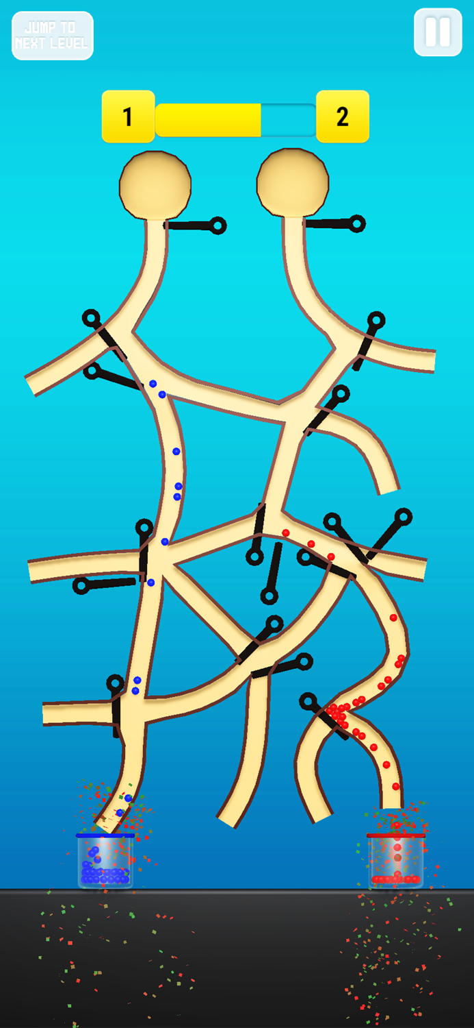 Ball Sort Color Game- Pull Pin