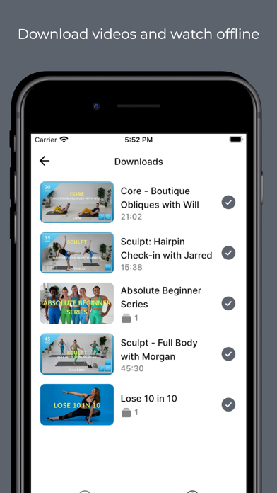 Physique 57 On Demand Screenshot