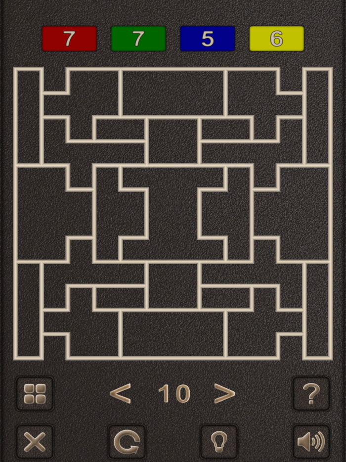 Four Color Shape Puzzle