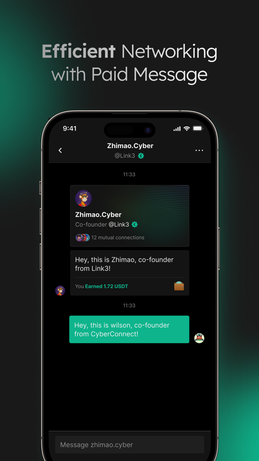 #6. Link3: Pro Network Reimagined (iOS) Podle: Cybertino Inc