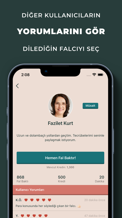 Falia - Canlı Gerçek Fal Screenshot