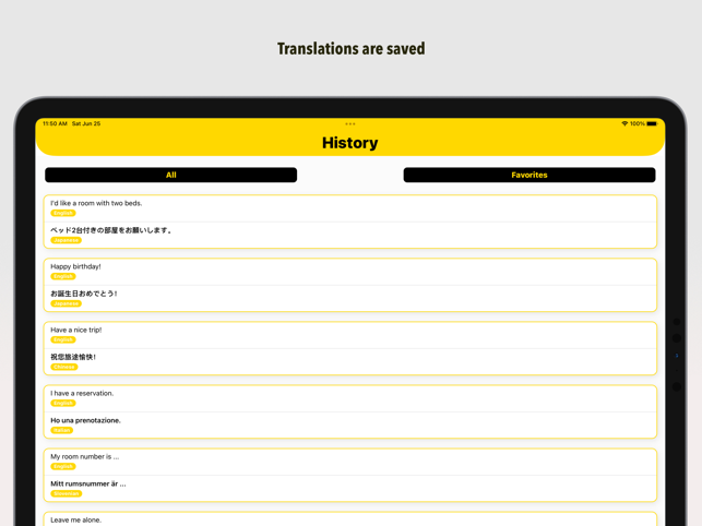 ‎Translator HD: Voice & Text Screenshot