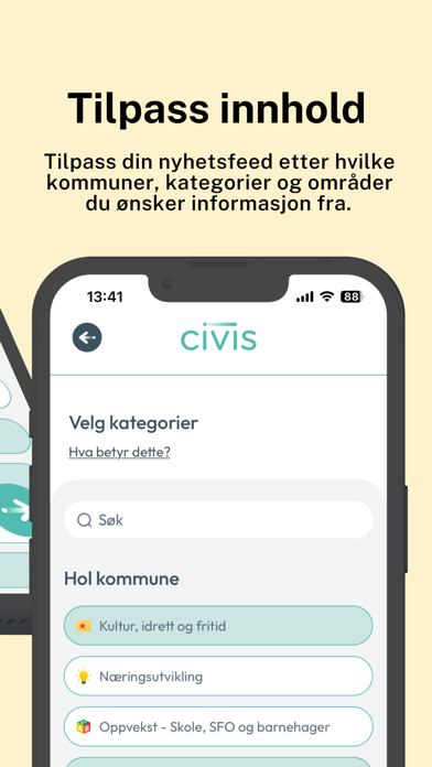 Civis Innbygger Screenshot