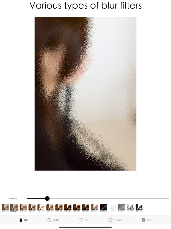 blur effect app iPad screenshot 4 - Photo & Video app