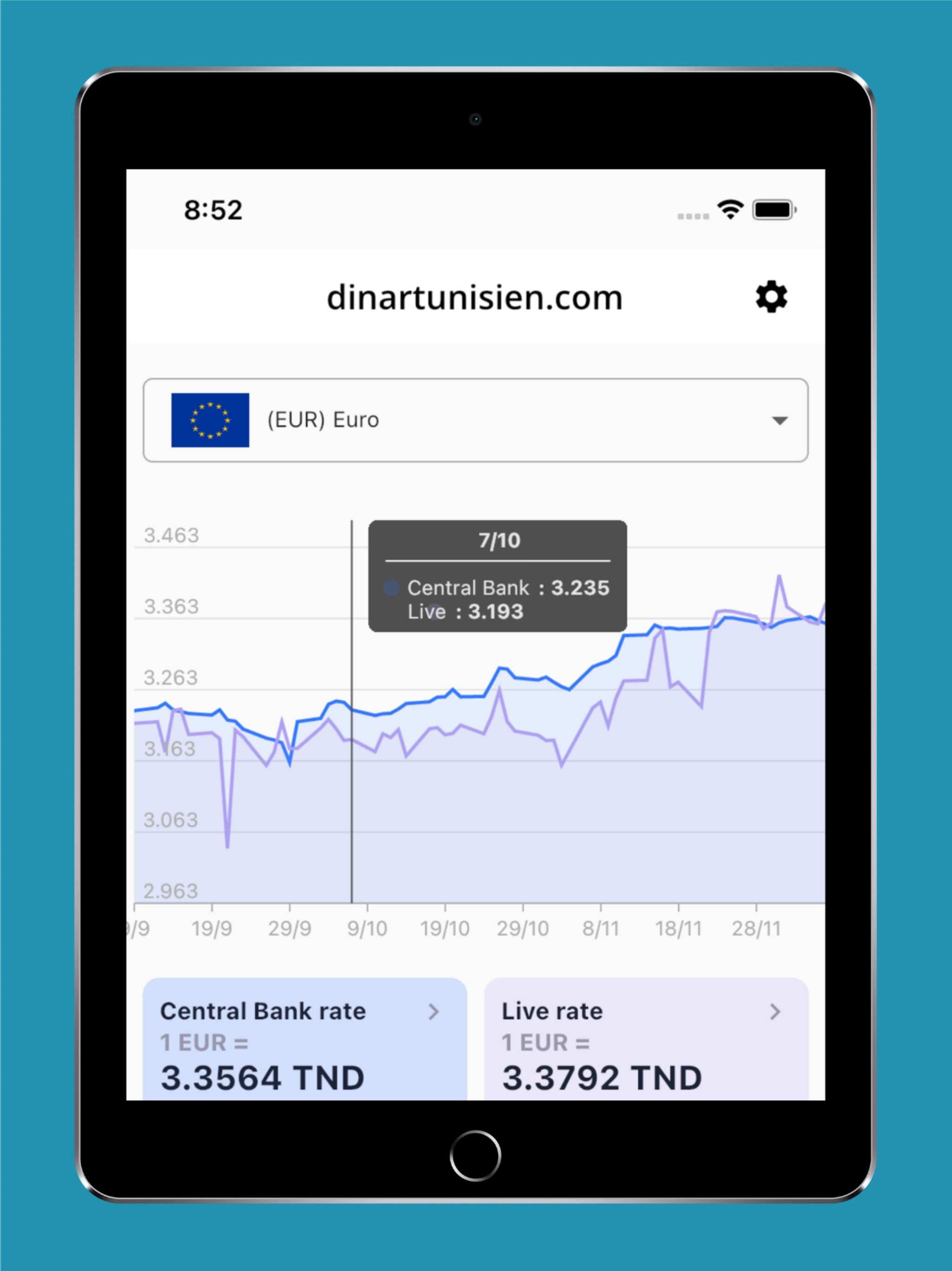 dinartunisien.com screenshot 6