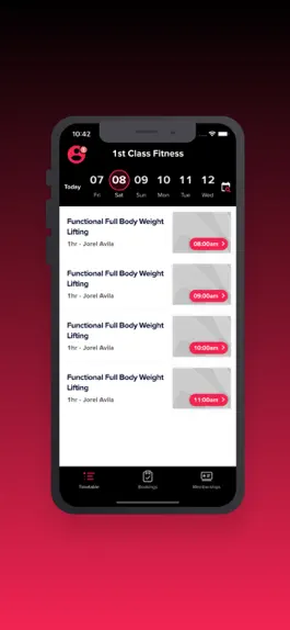 Game screenshot 1st Class Fitness apk