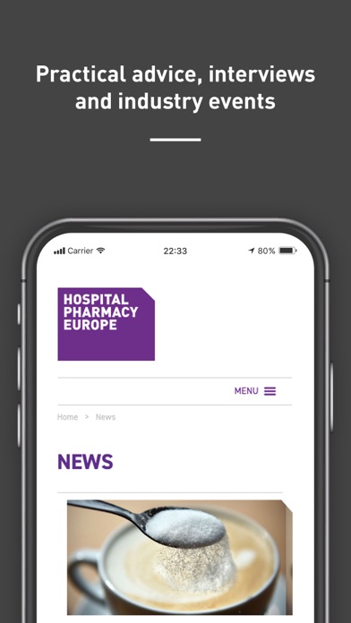Hospital Pharmacy Europe Screenshot