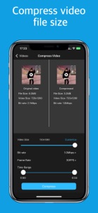 Compress Video - split,shrink screenshot #5 for iPhone