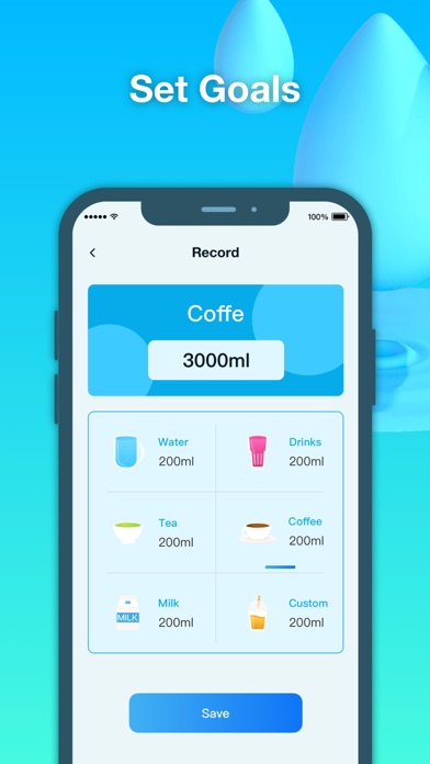 Water POP - drink habits Screenshot