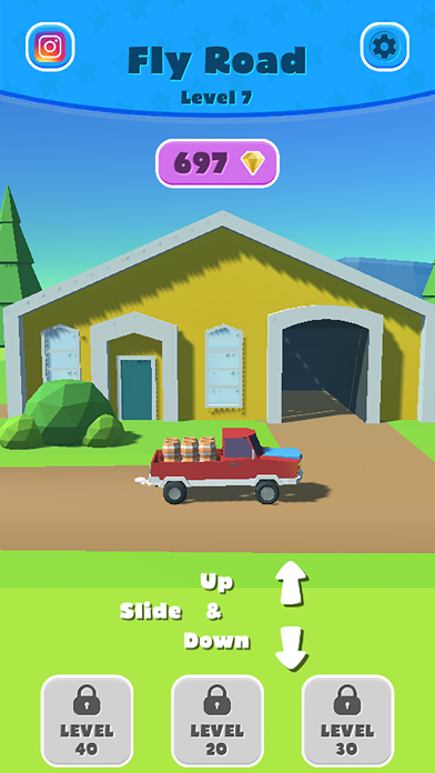 Flying Hills: Drive Master Screenshot