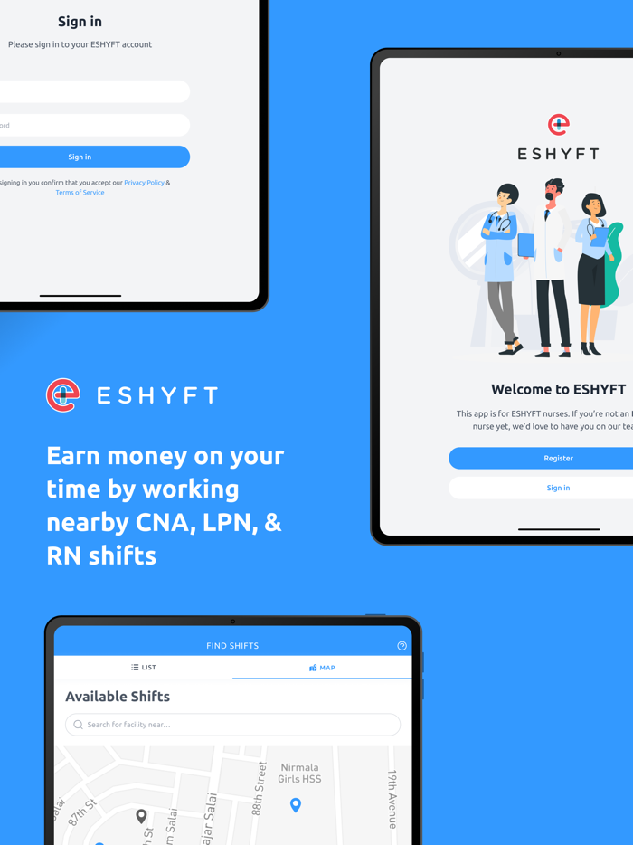 ESHYFT for Nurses