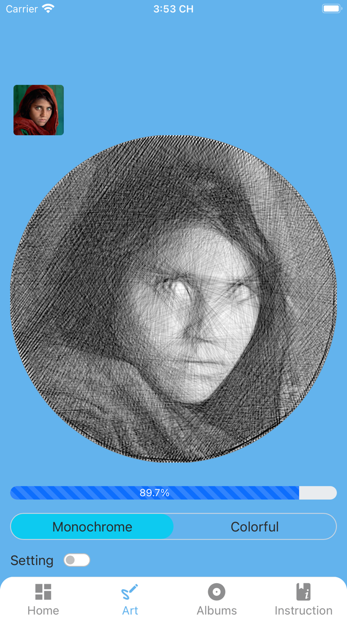 Artistic String String Art