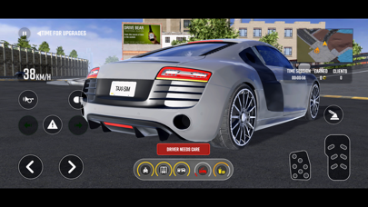 Taxi Car Drive & Parking Sim + Screenshot