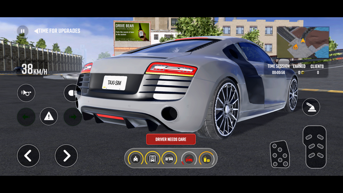 Taxi Car Drive and Parking Sim 
