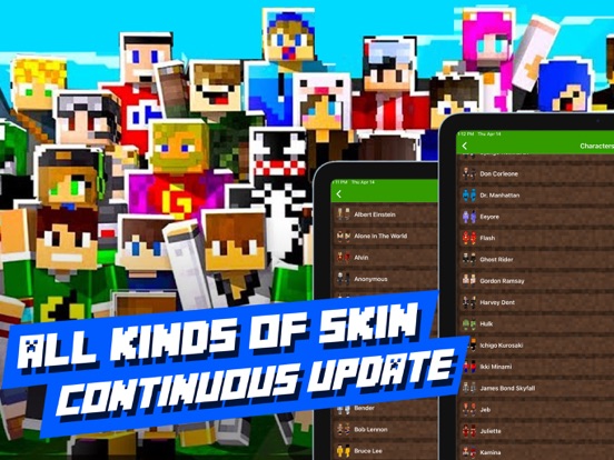 Best Skins for Minecraft PE PCのおすすめ画像3