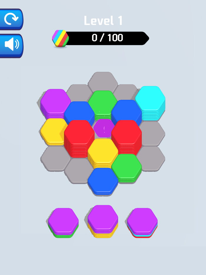 Hexa Blast 3D - Merge Puzzle