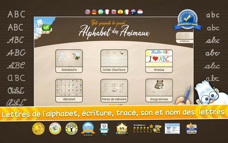 Screenshot #1 pour L'Alphabet des Animaux