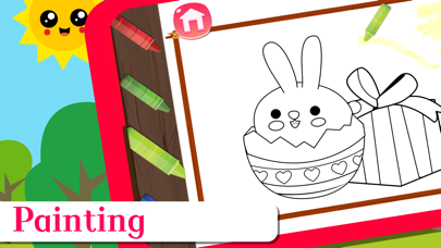 Easter Bunny Kids Game Screenshot