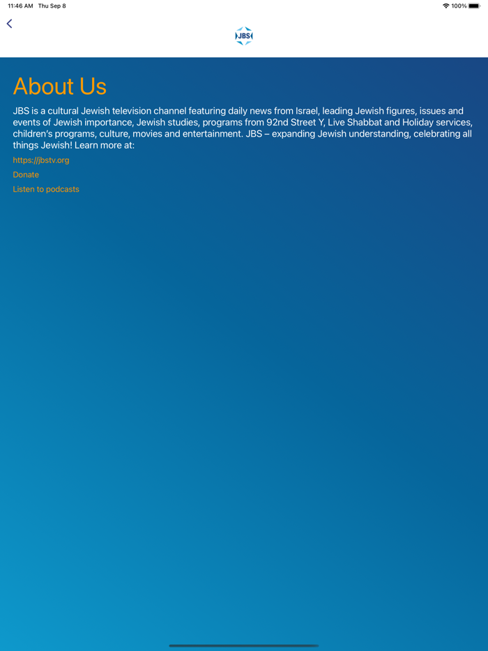 JBS -Jewish Broadcasting Serv.