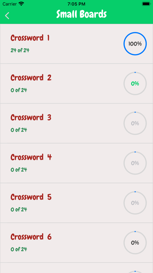 #8. Fun With Crosswords (iOS) 由: Subrina A Thompson