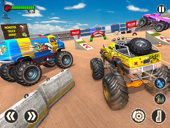 Monster Truck 4x4 Derby iPad screenshot 4 - Games app