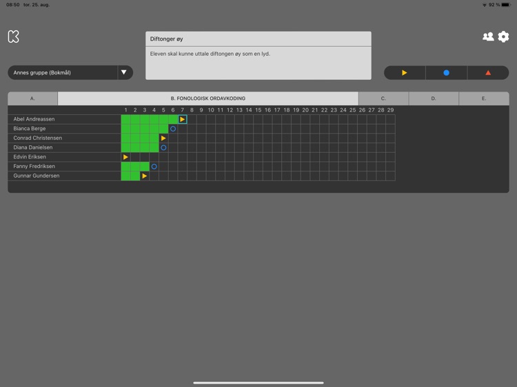 Kompetansia - lærerapp