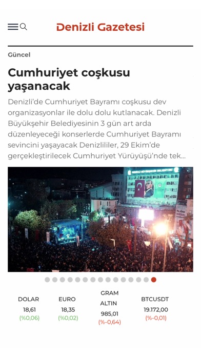 Denizli Gazetesi Screenshot