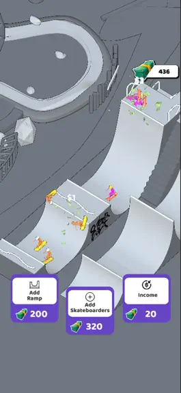 Game screenshot Idle Skates apk