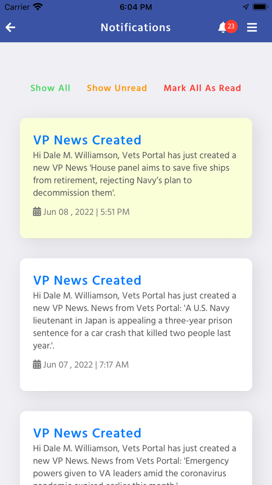 #7. Vets Portal (iOS) 由: Multi Tech Media Linkers LLC