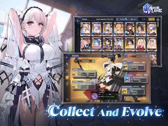 Azur Lane iPad app afbeelding 2