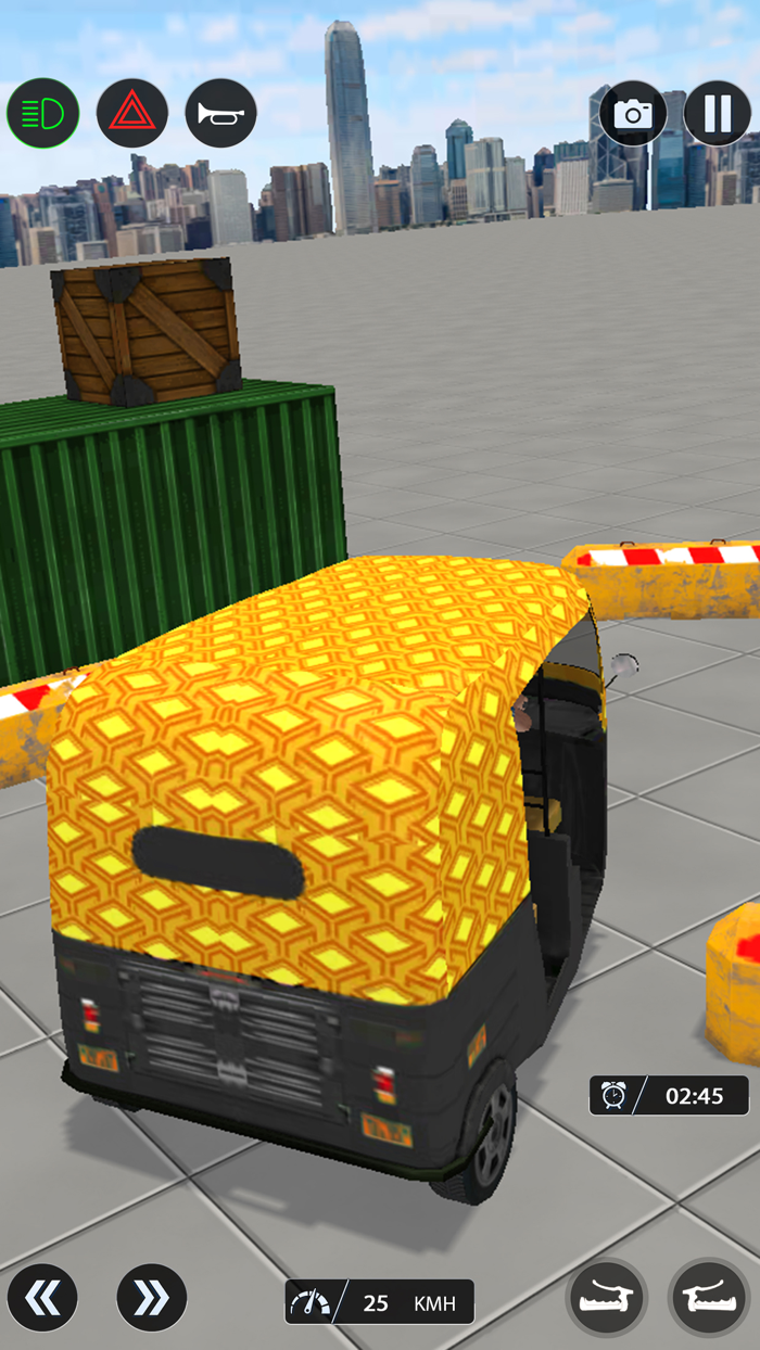 Tuk Tuk Rickshaw Taxi Driver